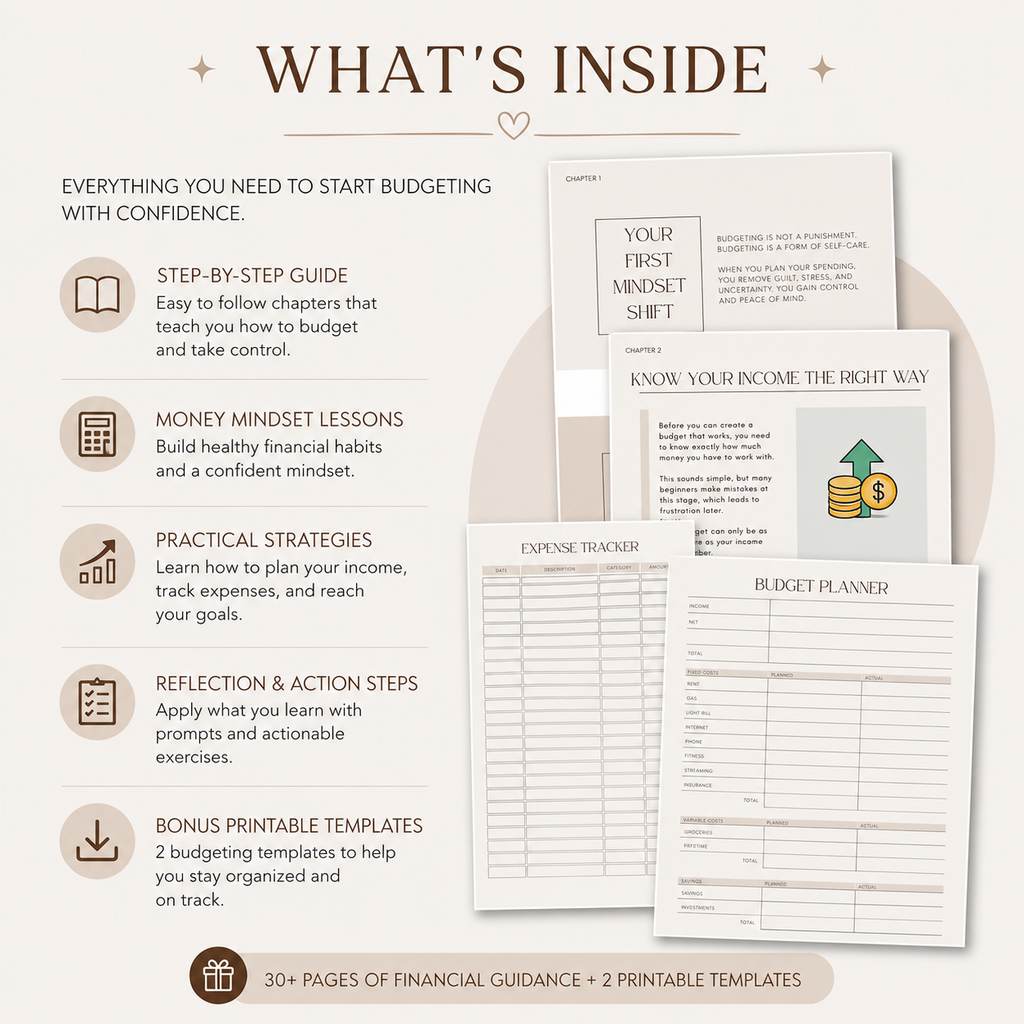 Budgeting Made Simple - A Step By Step Guide On Taking Control of Your Money Without Stress