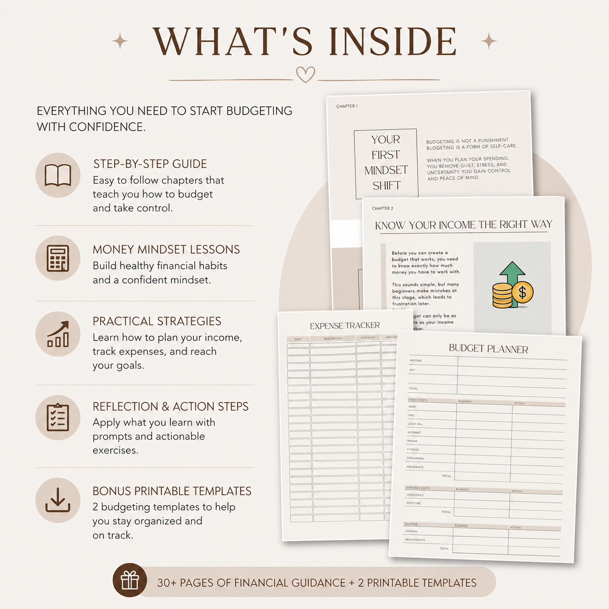 Budgeting Made Simple - A Step By Step Guide On Taking Control of Your Money Without Stress