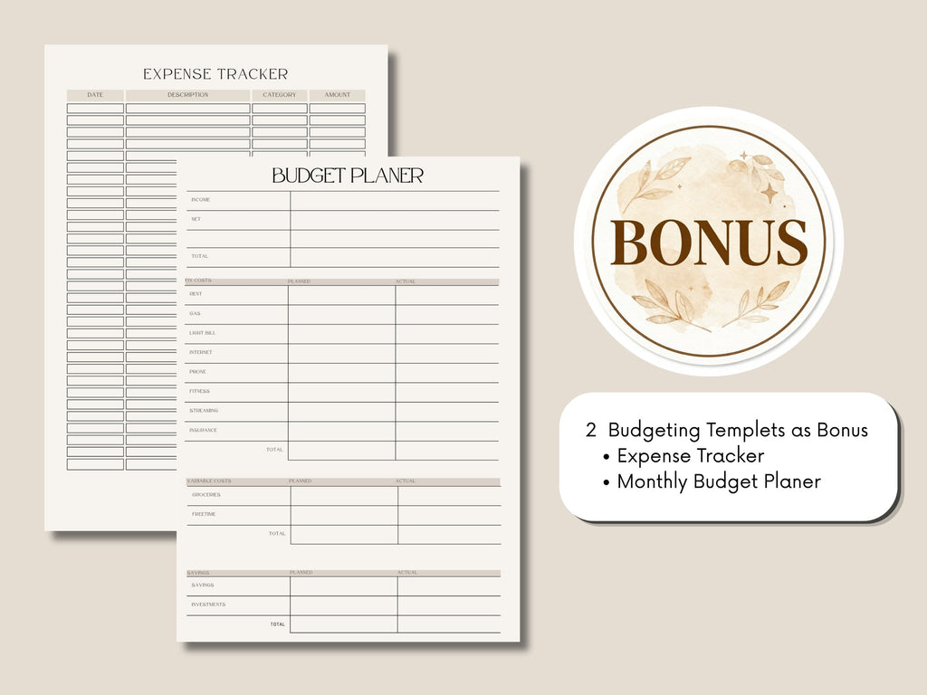 Budgeting Made Simple - A Step By Step Guide On Taking Control of Your Money Without Stress
