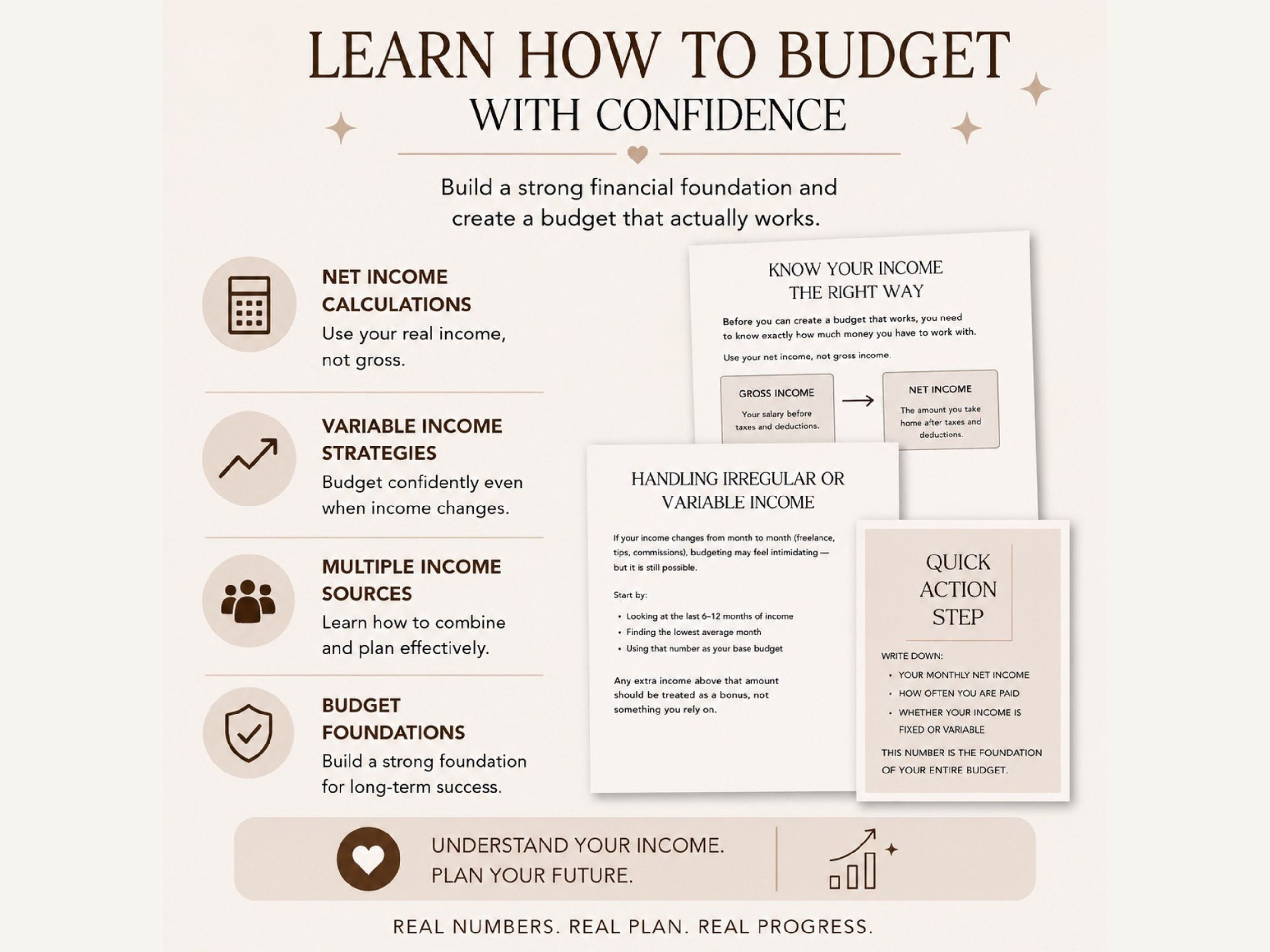 Budgeting Made Simple - A Step By Step Guide On Taking Control of Your Money Without Stress